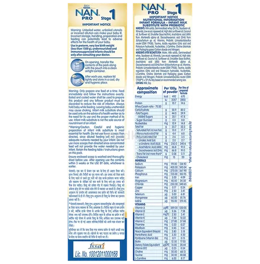 nan pro stage 1 powder 400 gm